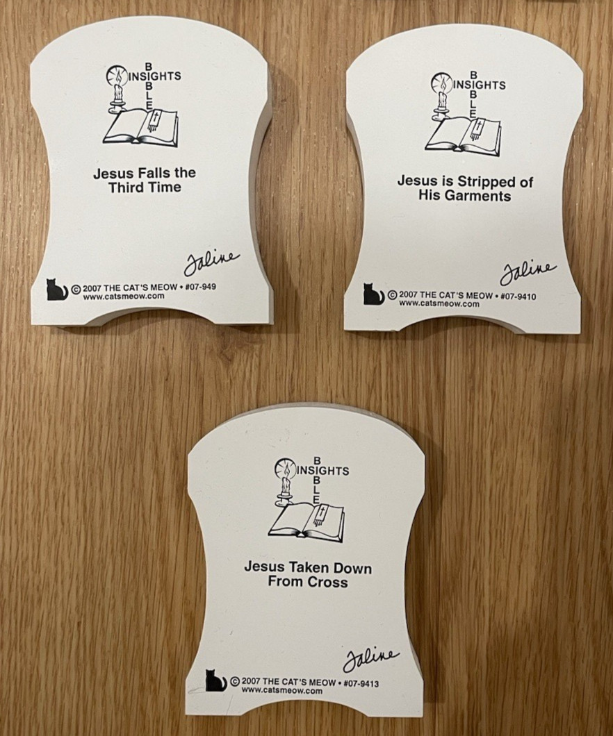 Cat’s Meow | Bible Insights | Jesus | 2007 | Signed | Set of 14