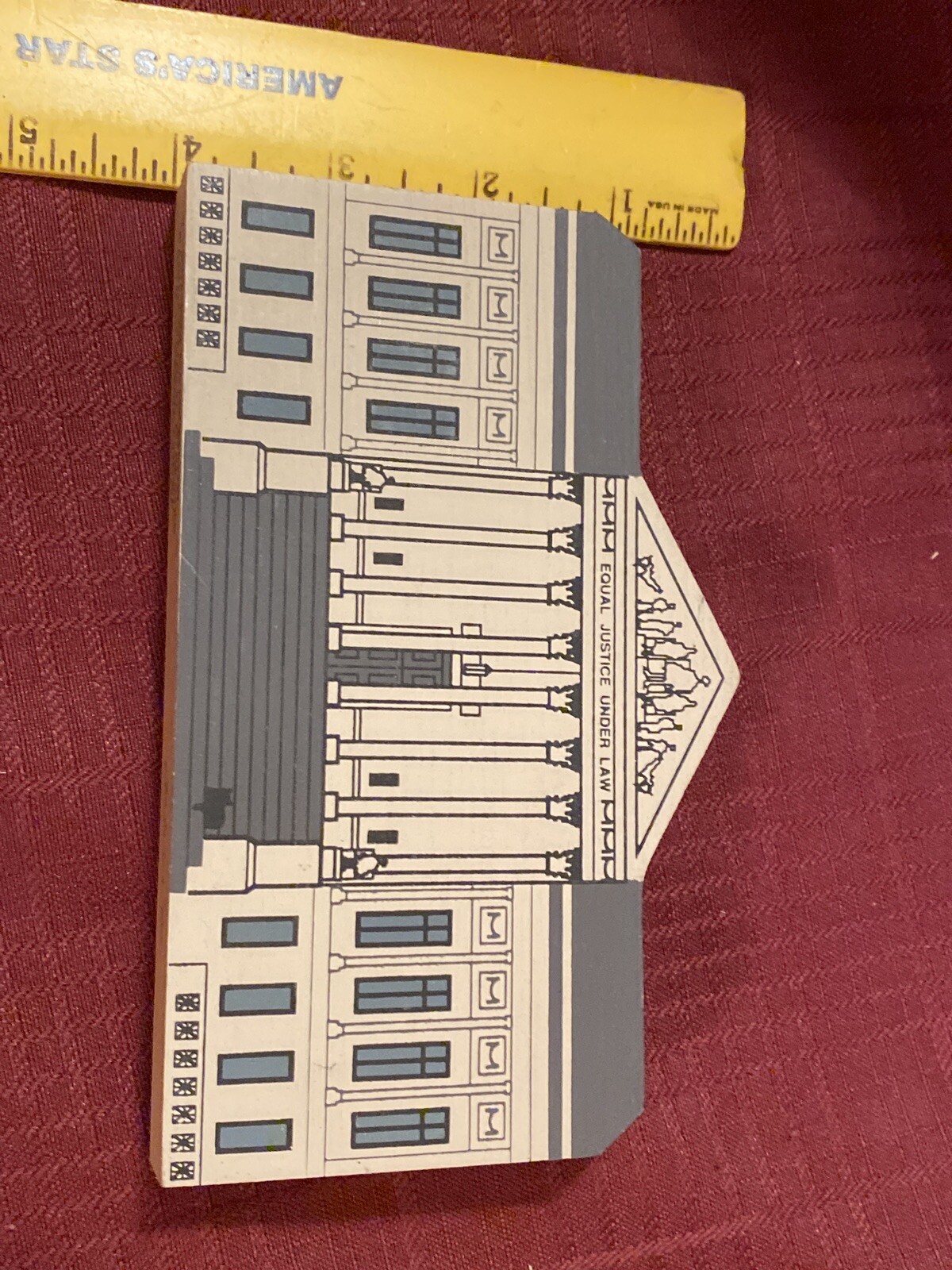 Cat’s Meow Wooden Village…Washington DC Series…United States SUPREME COURT