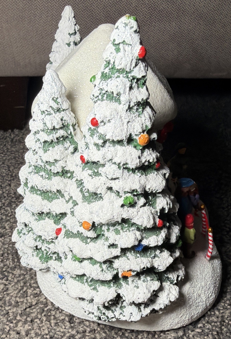 1993 Teleflora Thomas Kinkade “ST NICHOLAS CIRCLE” CHRISTMAS Village Lighted