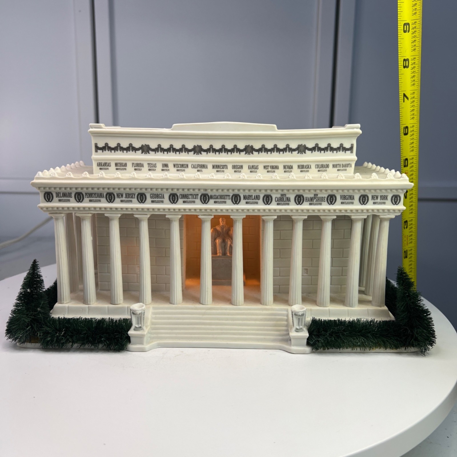 Dept 56 The Lincoln Memorial American Pride Collection From 2001 (No Box)