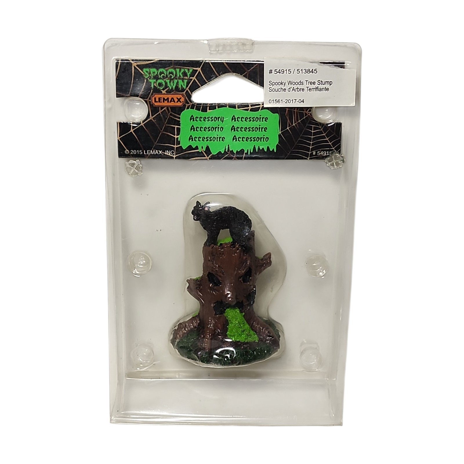 Lemax 54915 Spooky Woods Tree Stump Spooky Town Accessories Halloween 2015 New