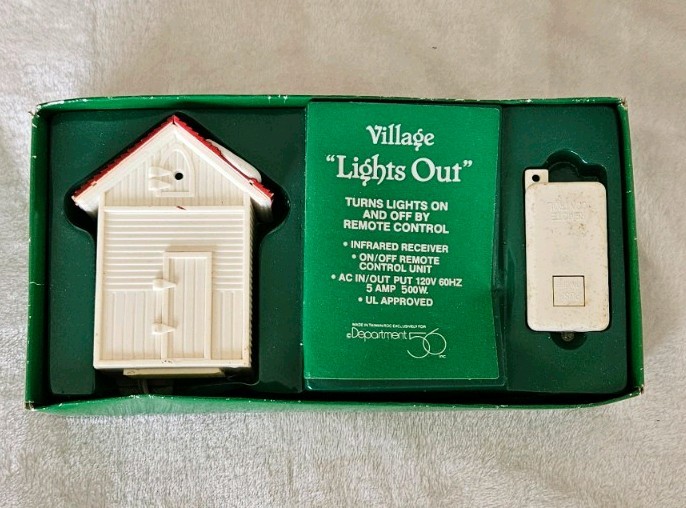 Dept 56 – Lights Out – Village Accessories – Remote Control Switch – 52132 – New