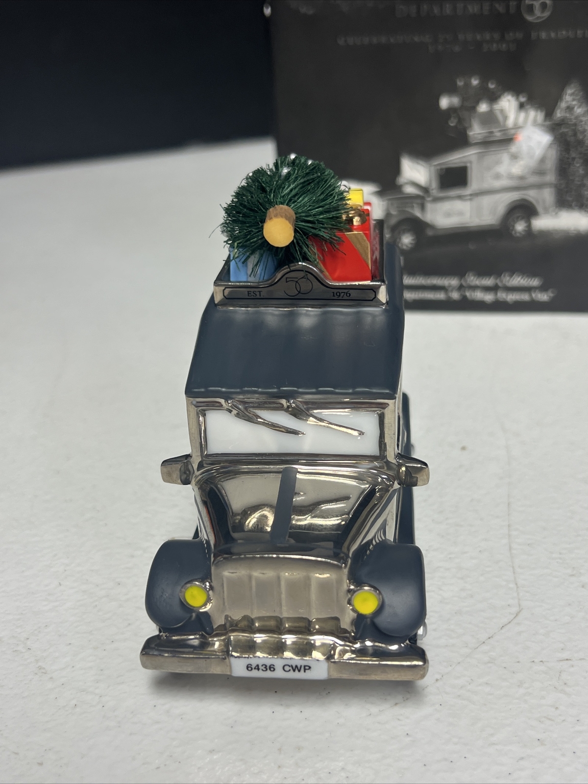Dept 56 Village Express Van 25th Anniversary (Silver) Event Edition #52911