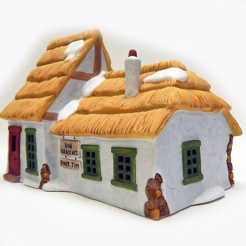 DEPARTMENT 56 Cottage of Bob Crotchet & Tiny Tim 56.56005 NEW IN BOX 5.5″ tall