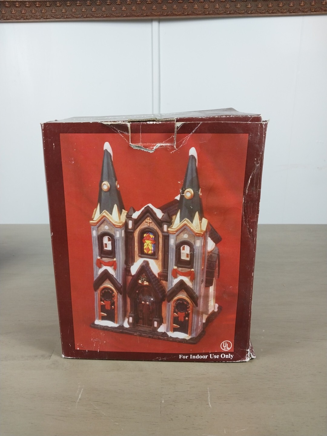 Galleria Hand Painted Fine Porcelain Collectible Church TPH-123 Original Box