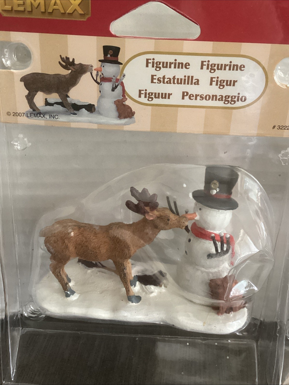 LEMAX FIGURINE LOT OF 12 VINTAGE NEW IN PACKAGE NOS 1999-2022 VILLAGE CHRISTMAS