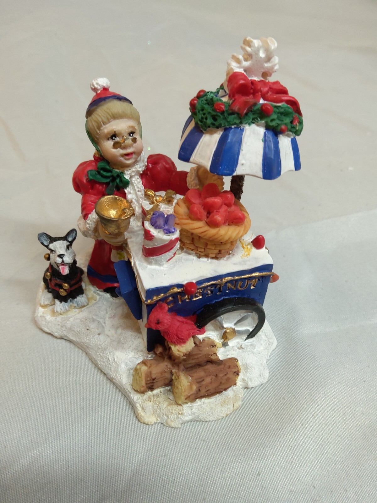 Arctic Circle Lighted Christmas Village With Carousel Tested And Working Nice