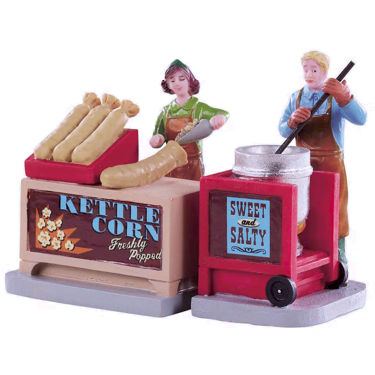 Lemax 2019 Kettle Corn Stand General Products 92746 Sweet & Salty Freshly Popped