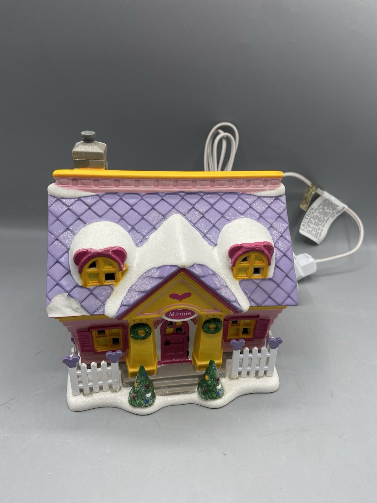 Department 56 4038631 Disney Village Minnies House FLAWS READ DESCRIPTION