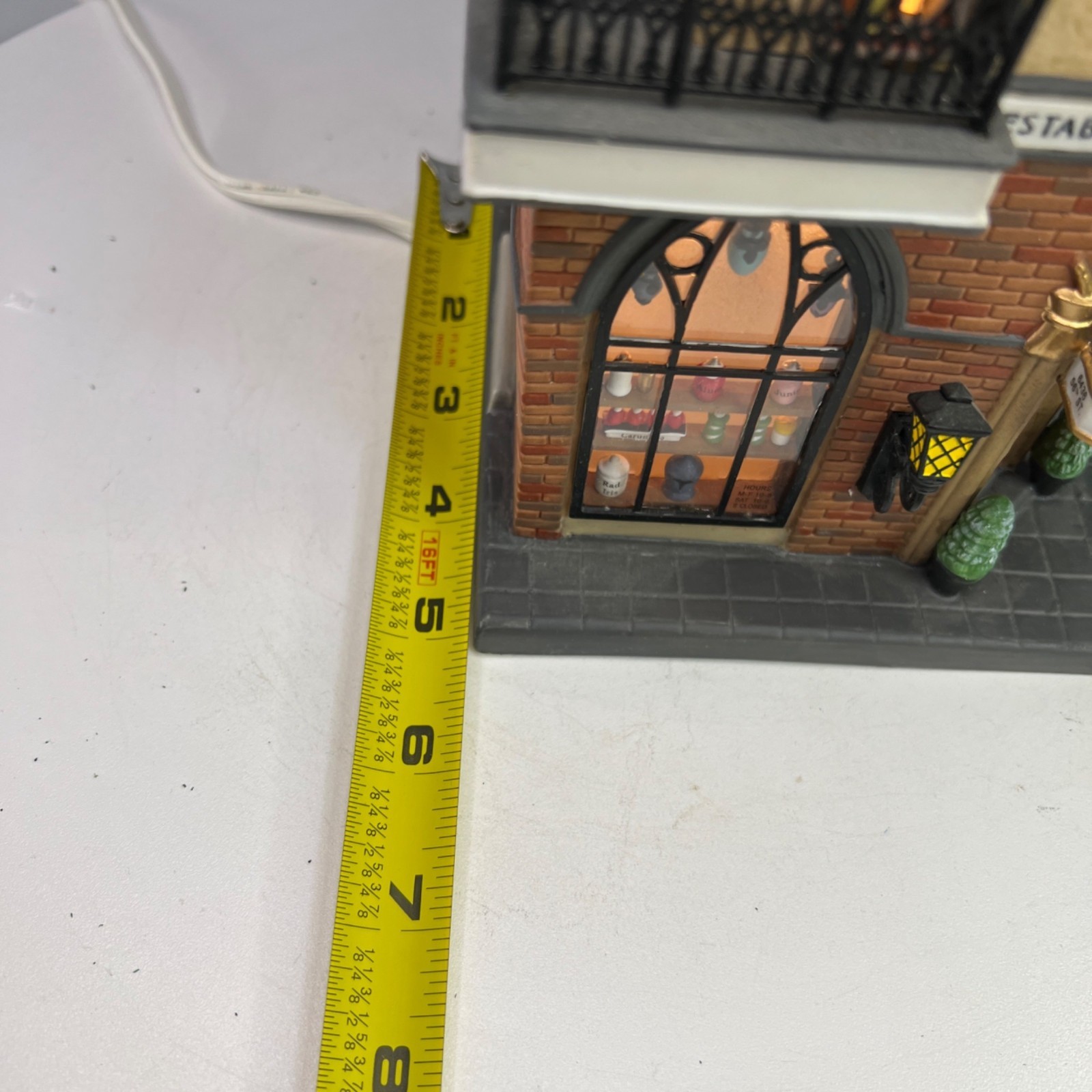 Dept 56 Foster Pharmacy Christmas in the City Lighted Building – 2000 (NO Box)