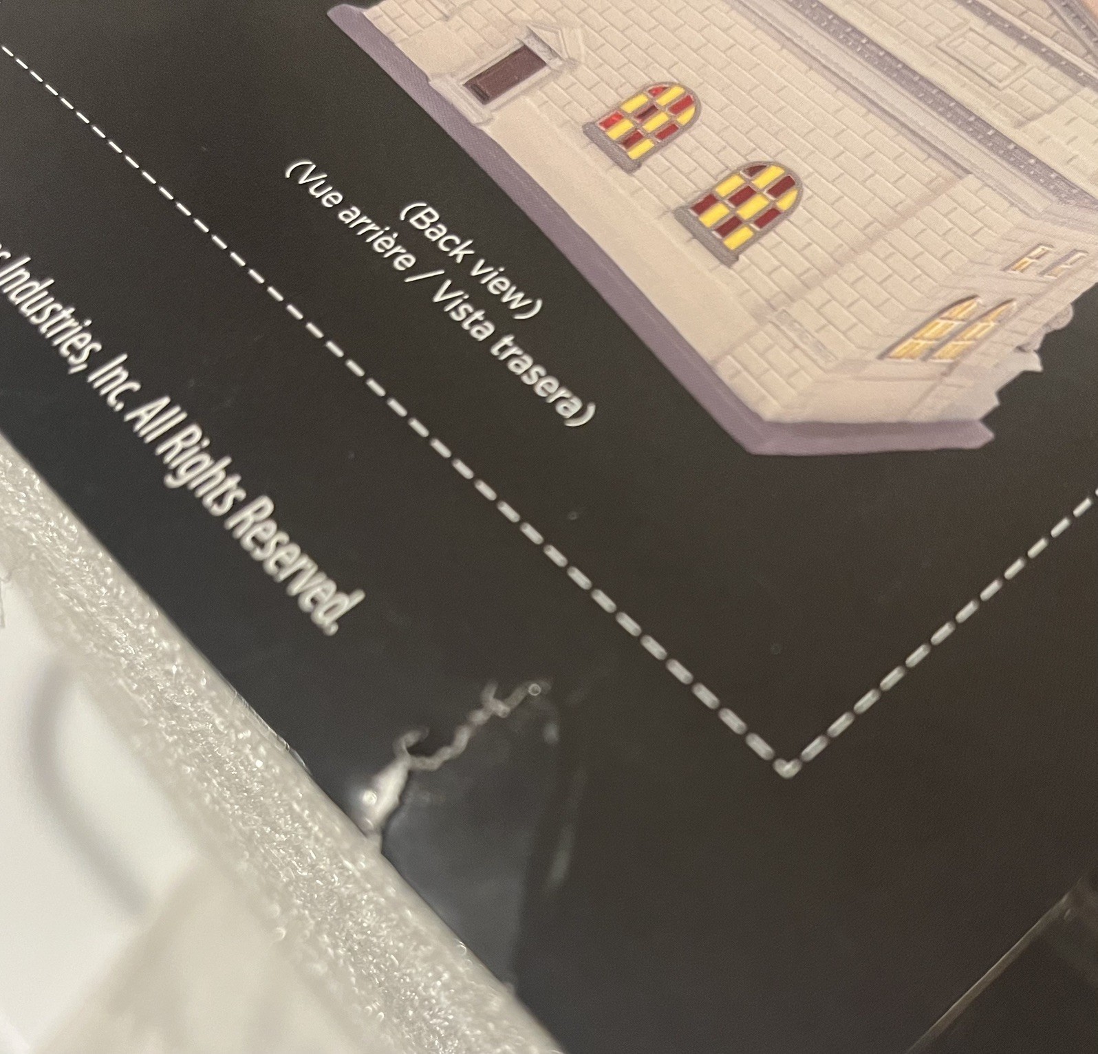 Department 56 GHOSTBUSTERS LIBRARY Lighted EX COND. HALLOWEEN Dept. 2023
