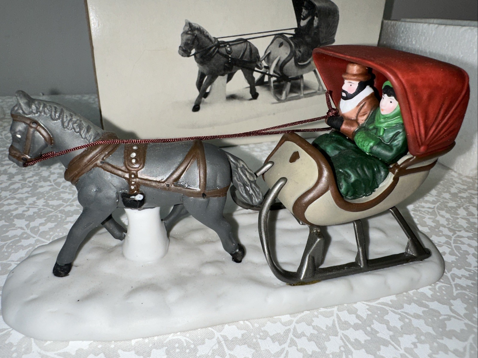 Department 56 Heritage Village One Horse Open Sleigh