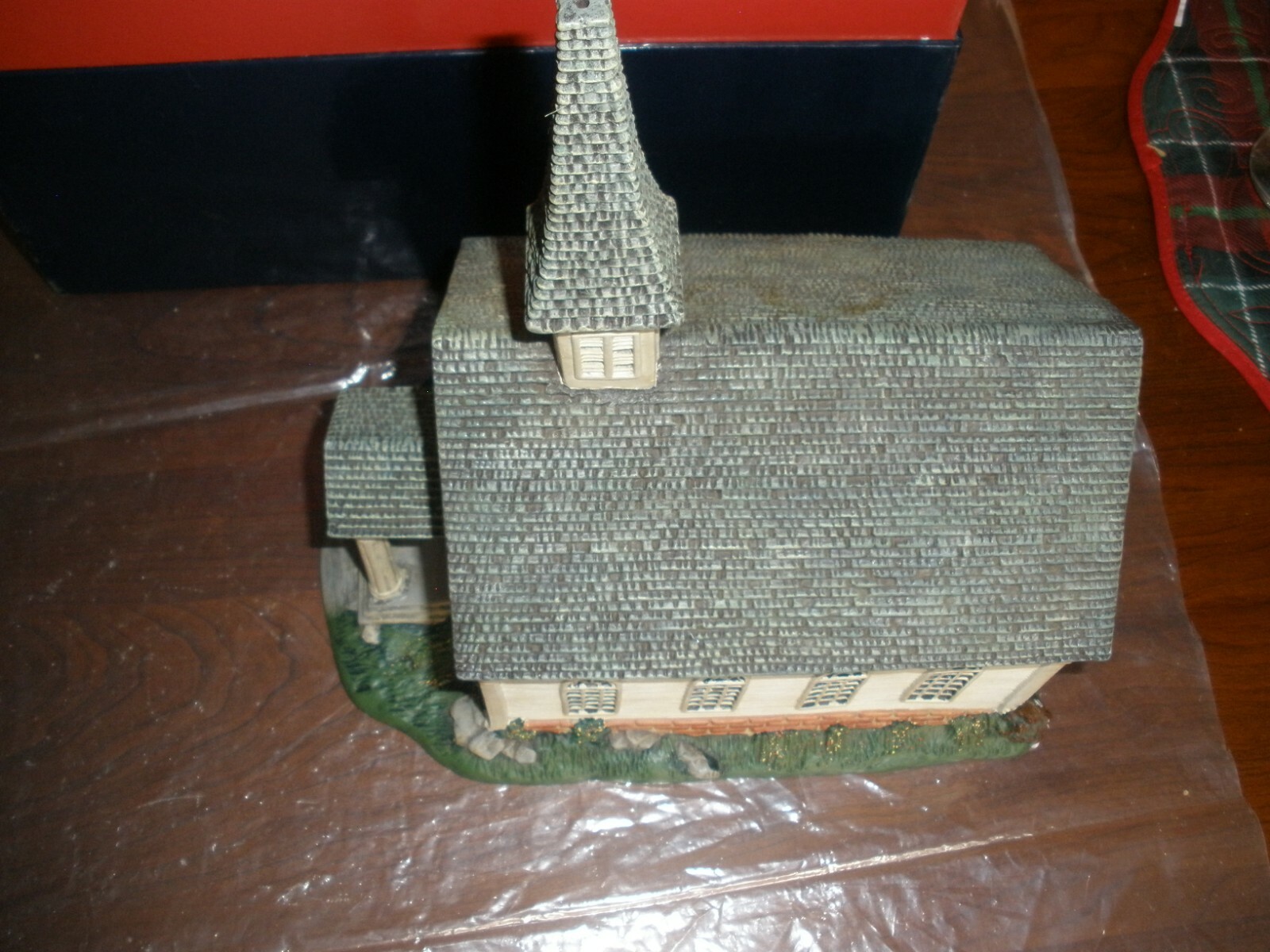 LANG & WISE LIBERTY VILLAGE FOLK ART VILLAGE PILLARED CHURCH 1997 #20010703