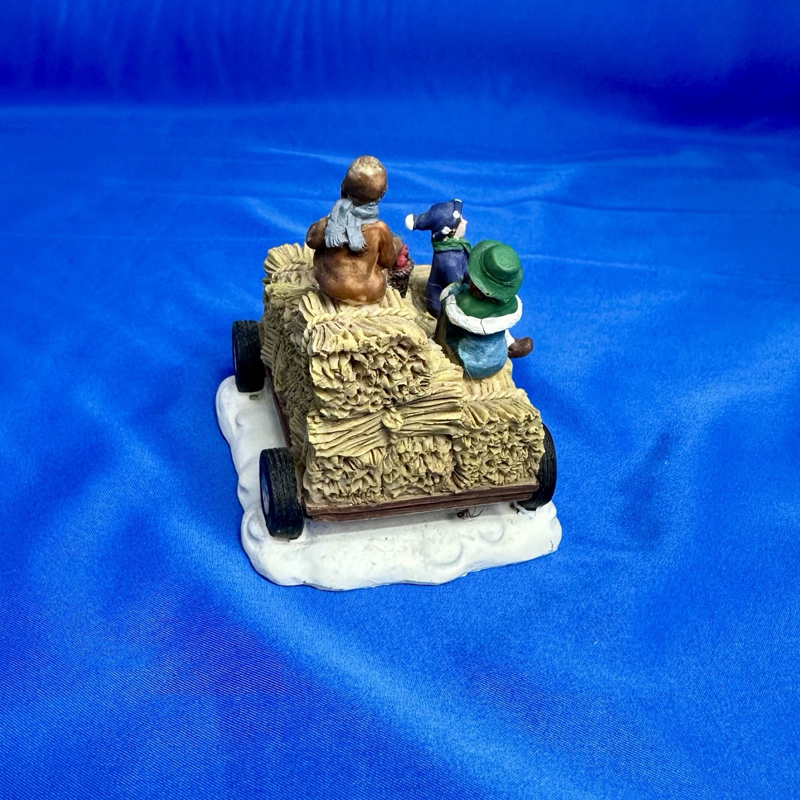 Holiday Inspirations House Accessory Hay Ride For Santa On A Tractor.