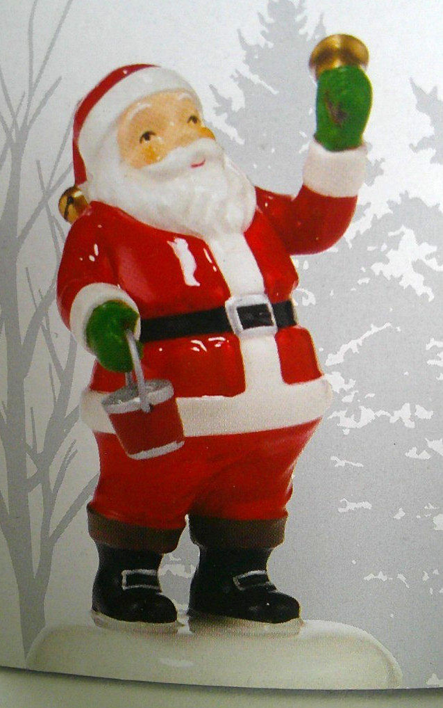 DEPT 56 “Village Accessories” – BELL RINGER SANTA – #4038802 – BRAND NEW – RARE!