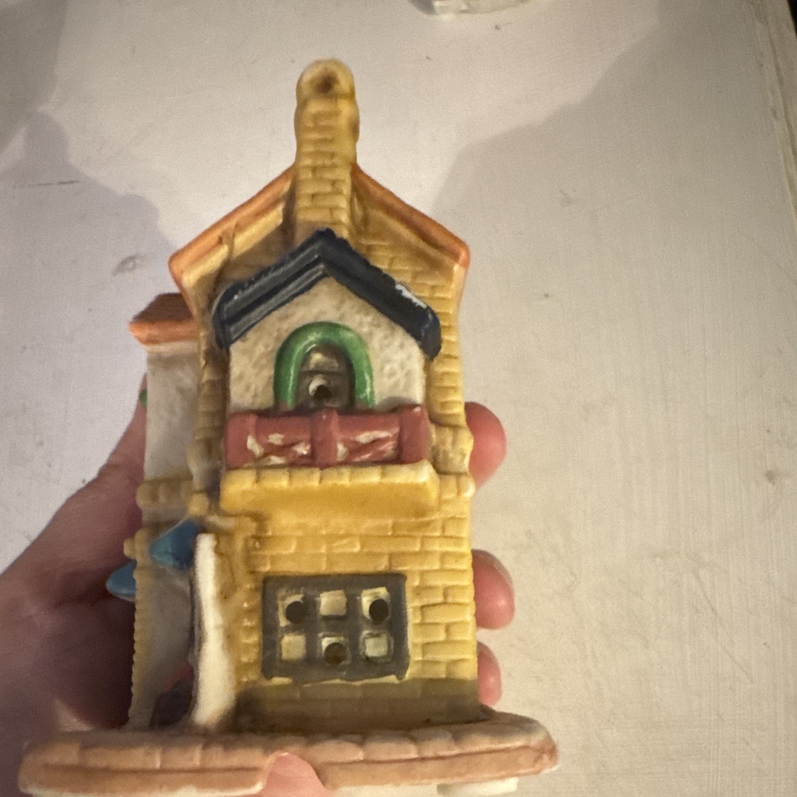 American Landmarks Collection 1992-94Painted Ceramic Christmas Village Buildings
