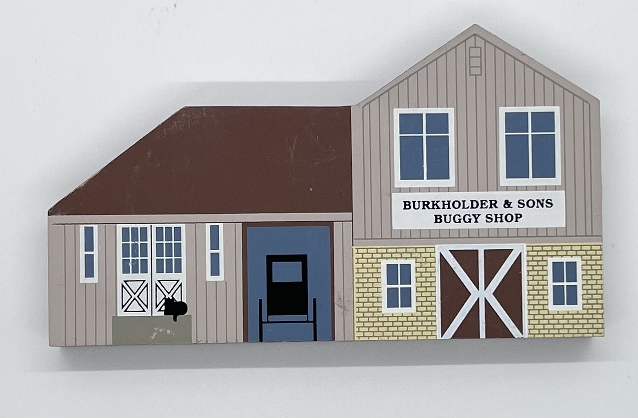 The Cat’s Meow 1994 Burkholder & Sons Buggy Shop Amish Craftsmen Series