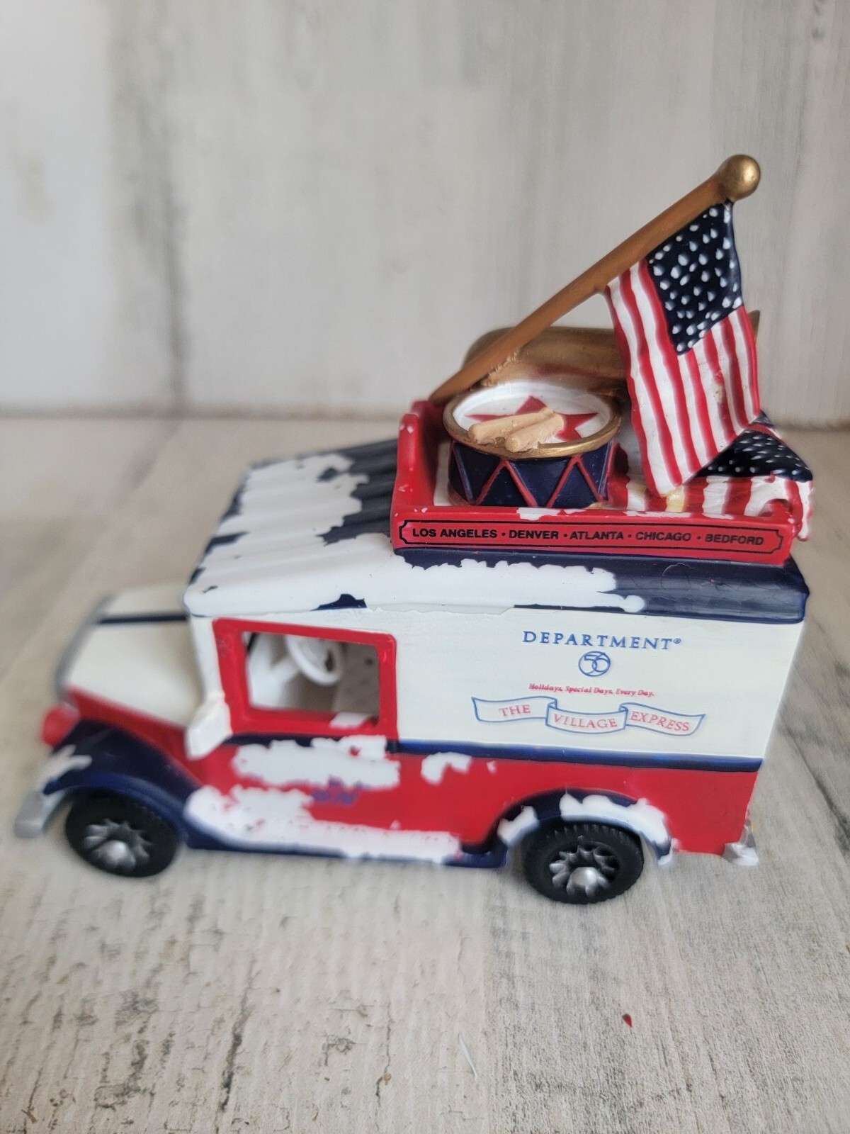 Dept 56 58660 AS IS American Pride Village Express