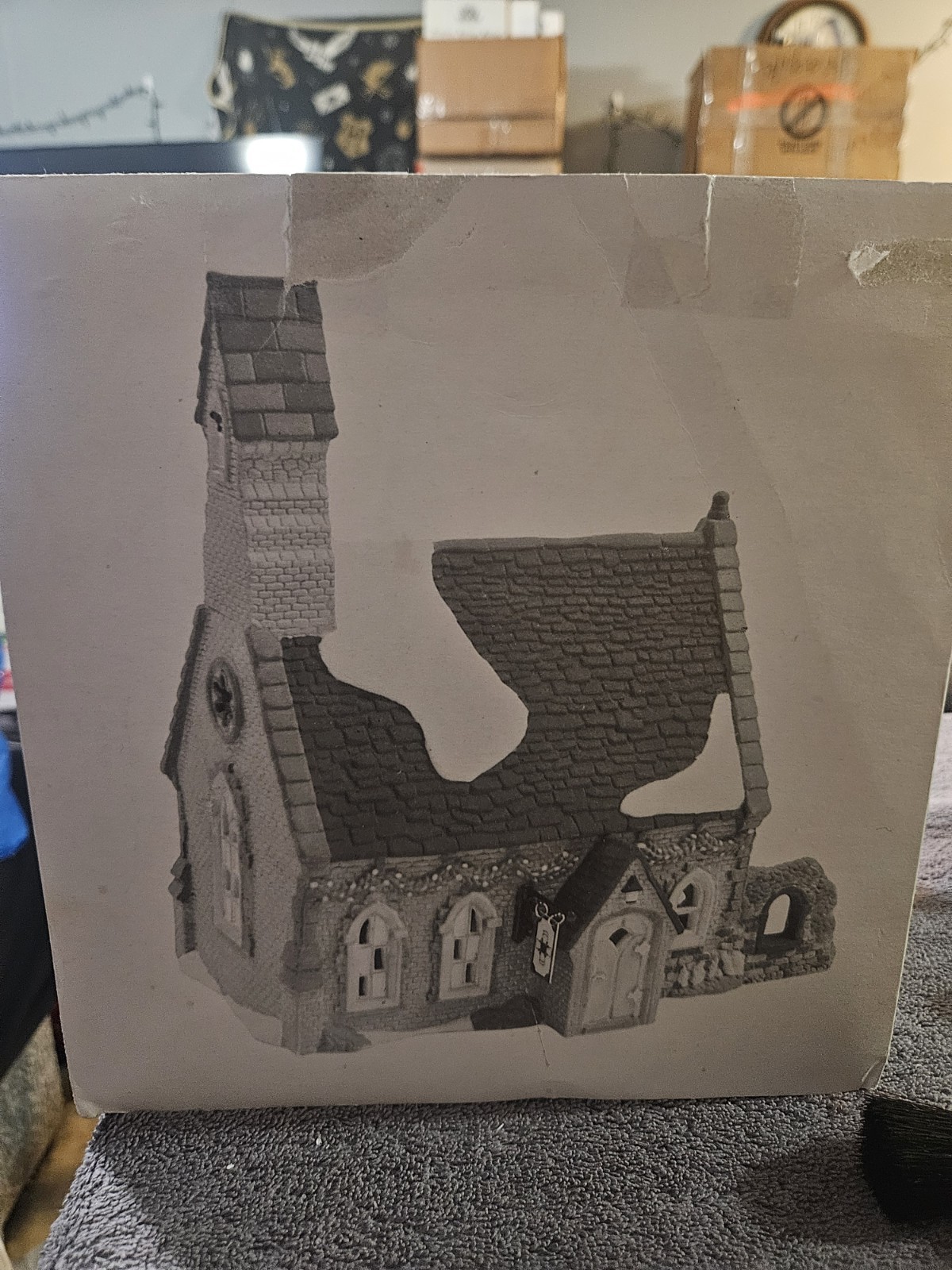 Dept 56 Dickens Village Dudden Cross Church #58343 Great Condition
