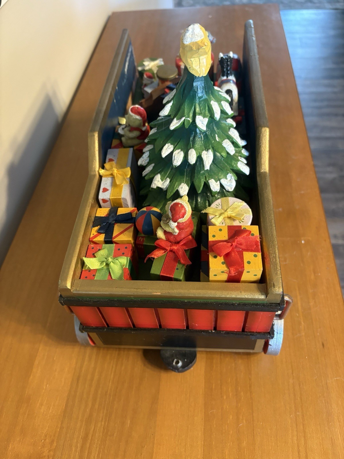 Christmas Express Train Set – 3-Piece Hand Painted Porcelain includes Lights
