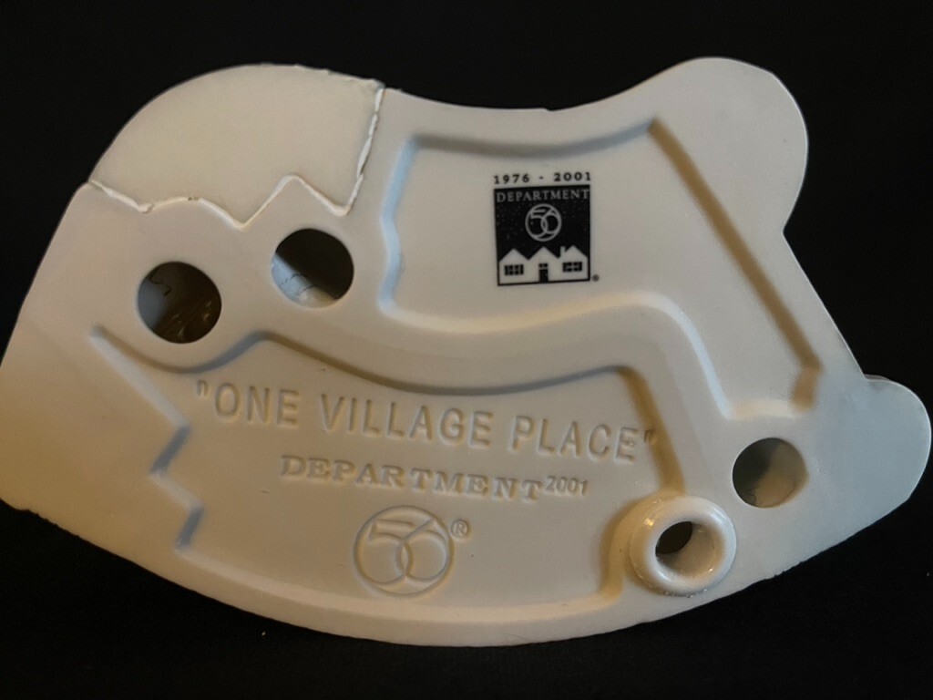 RARE Dept 56 “ONE VILLAGE PLACE” 25th Anniversary Event Ed. #97700 2001