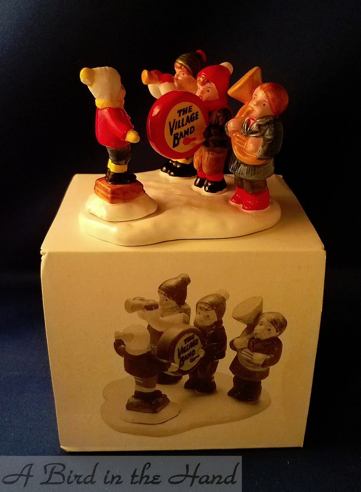 Dept 56 CHILDREN IN THE BAND, Snow Village, RARE, New in Box, #5104-7