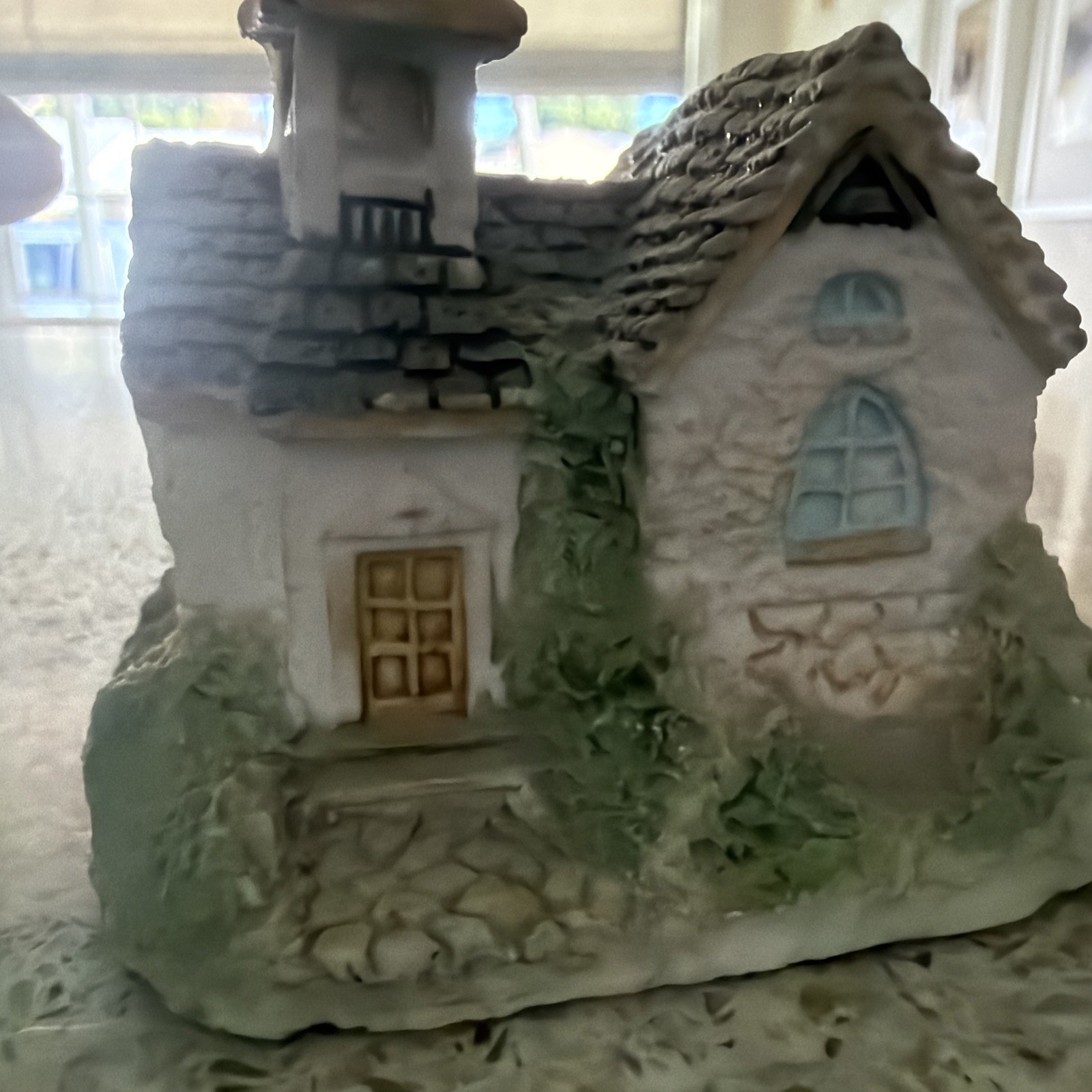 4 Mixed Village Of Liberty Falls and Cornwall Cottage Houses Churches Vintage