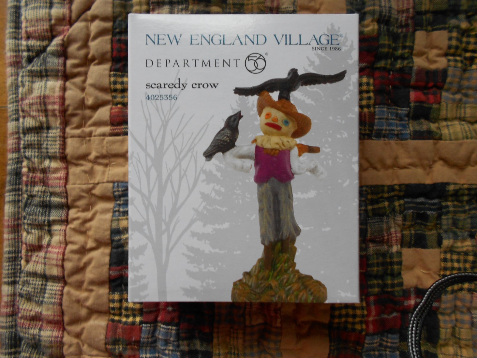 DEPT 56 NEW ENGLAND VILLAGE Accessory SCAREDY CROW (T) NIB