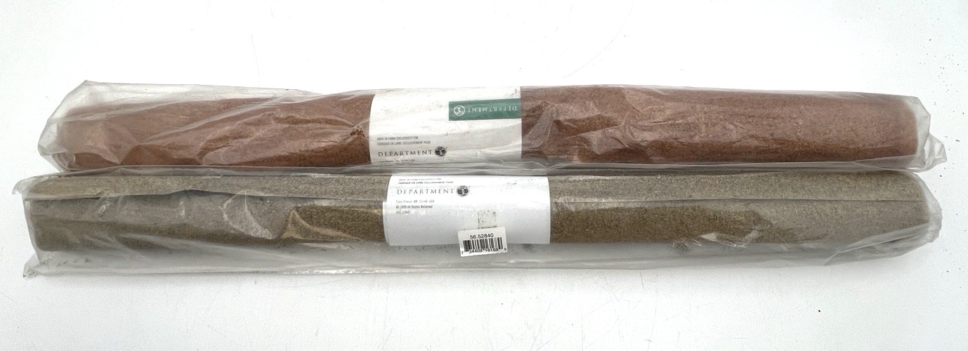 (2) VILLAGE GROUND COVER DEPT 56 COOL TONES WARM TONES 56.52840 VILLAGE ACC. MAT