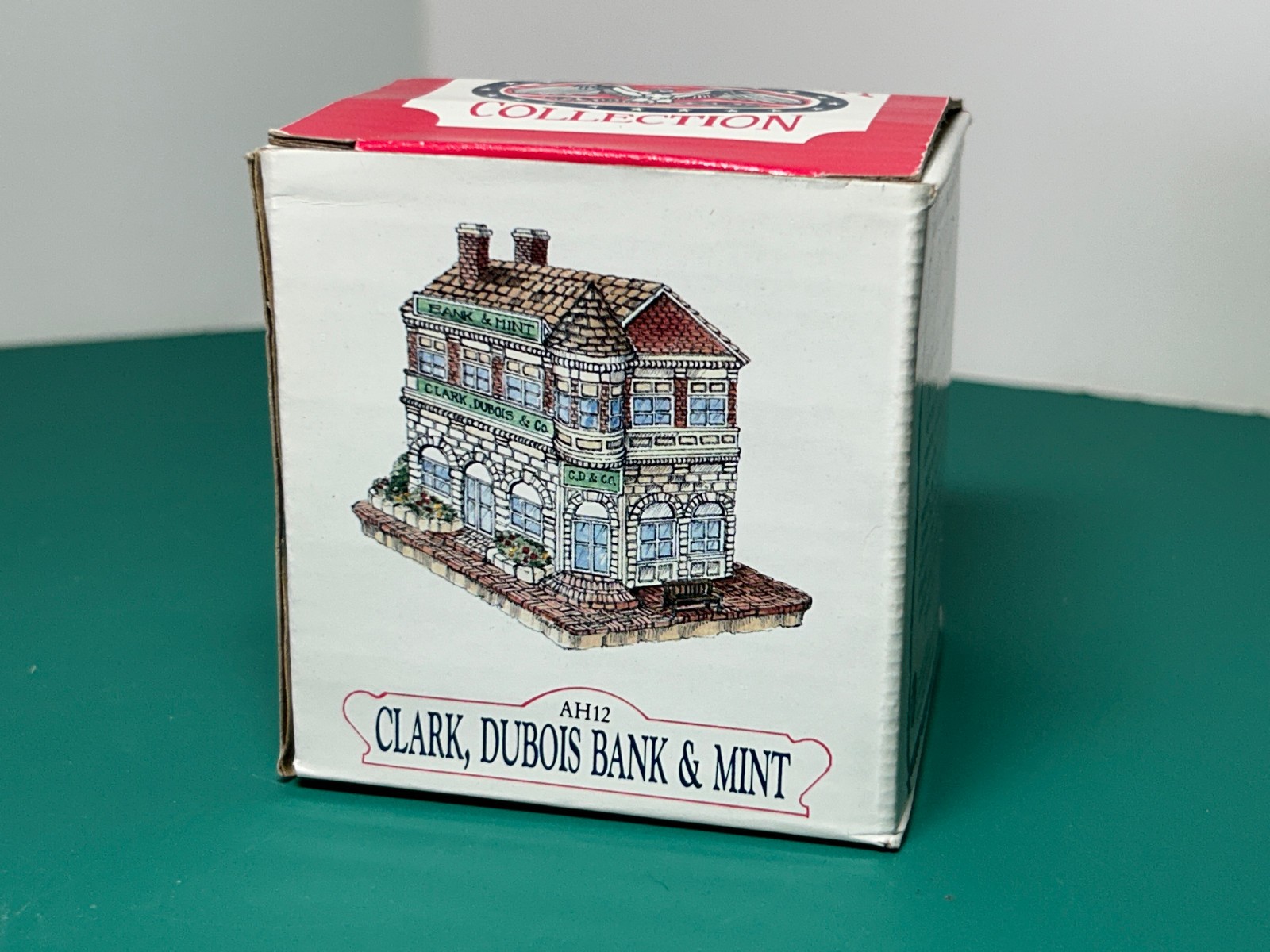 The Americana Collection Liberty Falls Mini Building Clark Dubois Bank & Mint
