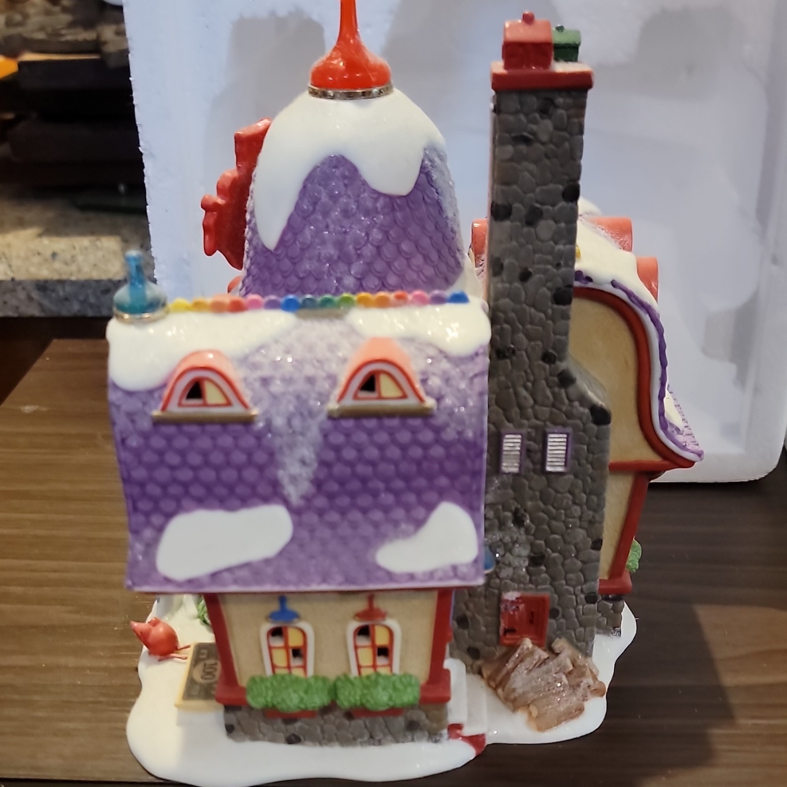 Department 56 North Pole Series Board Games Factory Porcelain Village 2005