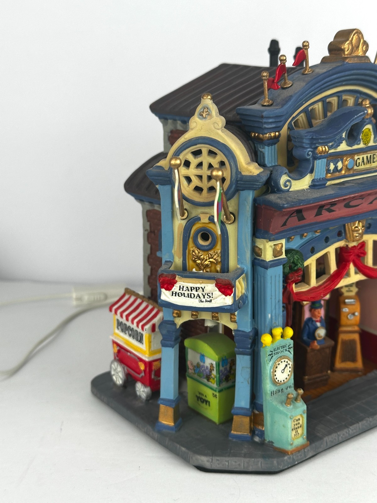 Lemax The Caddington Village Arcade 65394 Circus Fair Lights Work