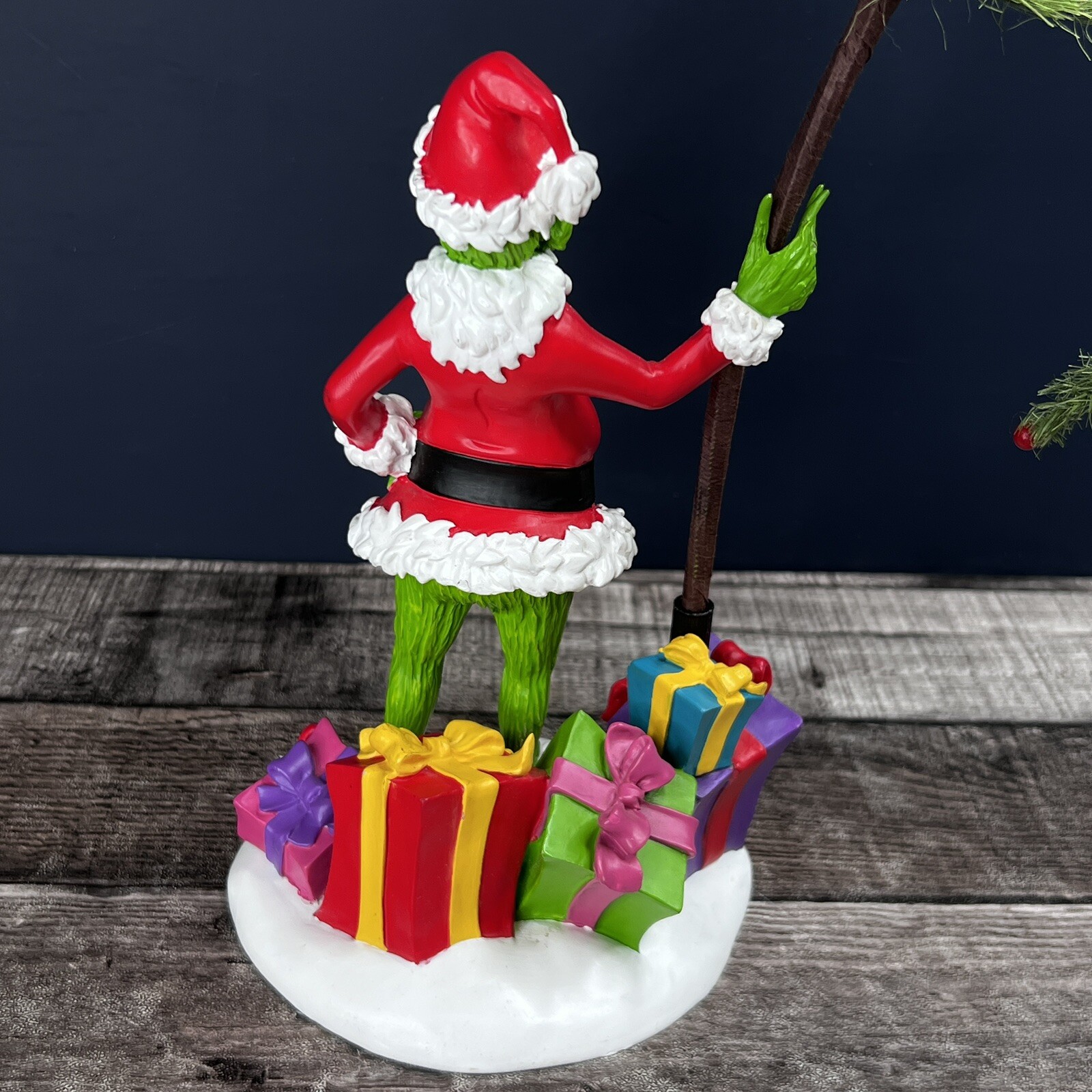 2001 DEPTARTMENT 56 Grinch Advent Tree COUNTDOWN TO CHRISTMAS *NOT COMPLETE*