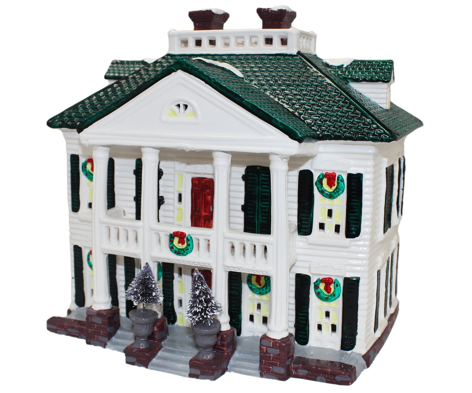 Department 56, Southern Colonial, Snow Village (54038) Damaged Box
