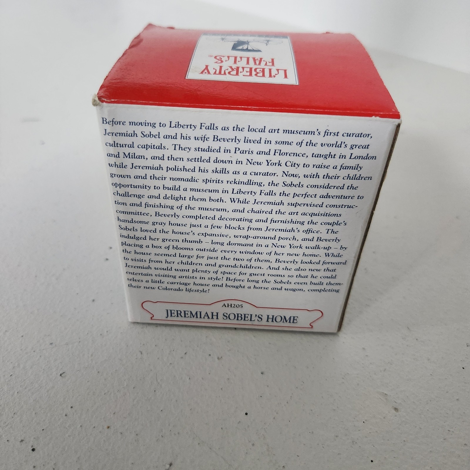 Liberty Falls Collection AH205 Jeremiah Sobel’s Home 2000 Box