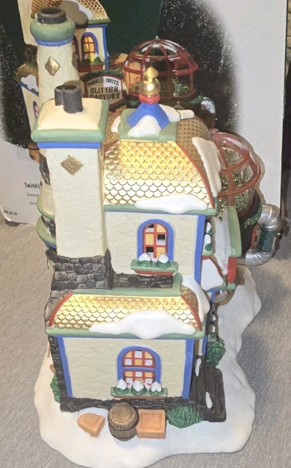 Department 56 Twinkle Brite Glitter Factory North Pole Series #56738U
