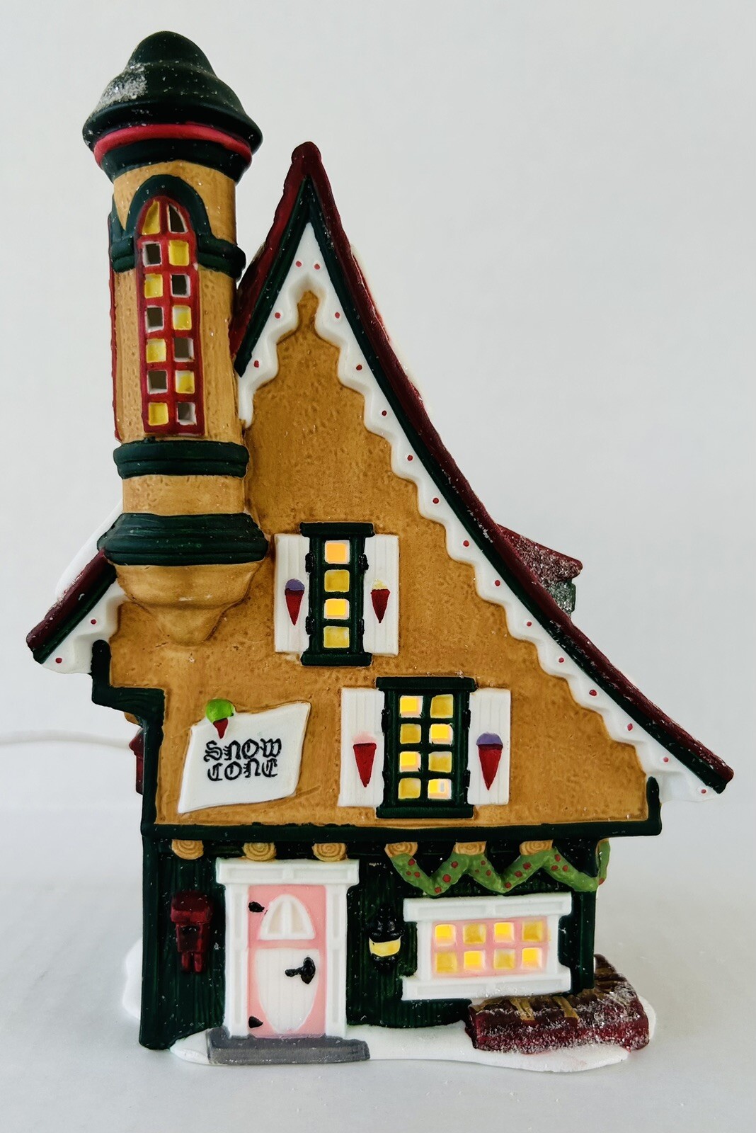 Dept 56 Elfin Snow Cone Works North Pole Series Christmas Village #56332