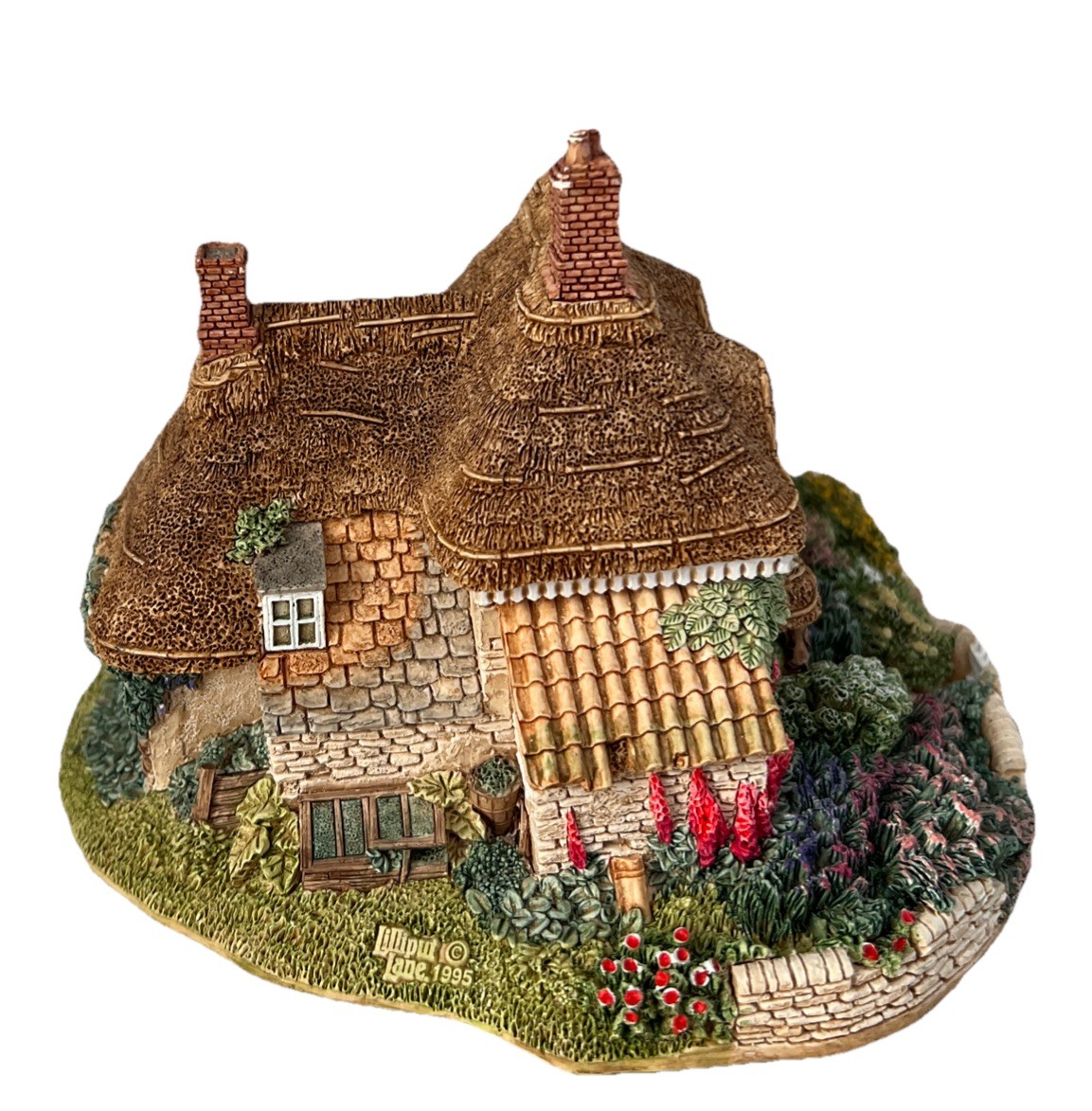 Lilliput Lane 1995 Anniversary Cottage Gertrude’s Garden 1995 No Box