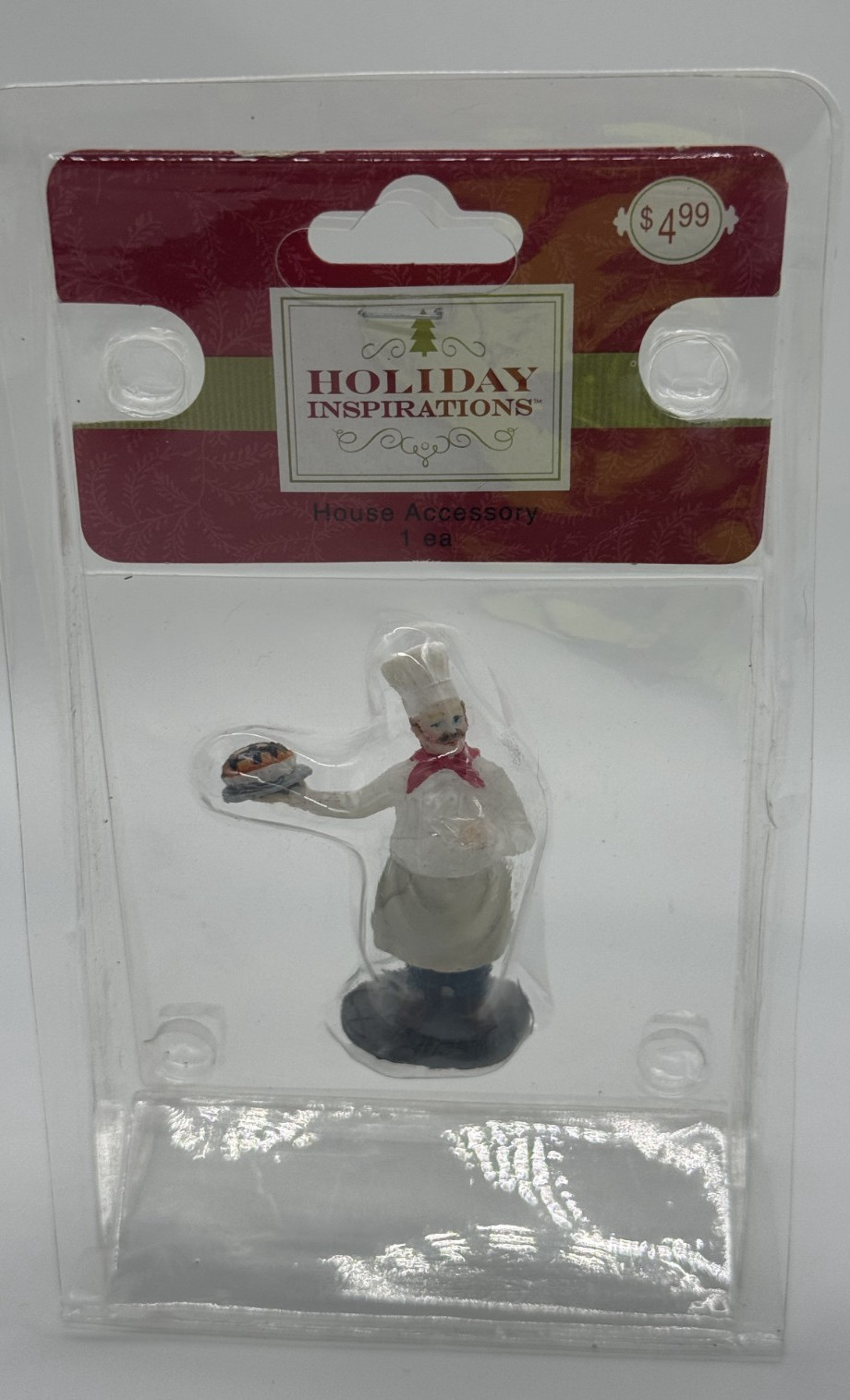Village House Accessory Baker Cook Christmas Holiday Inspirations