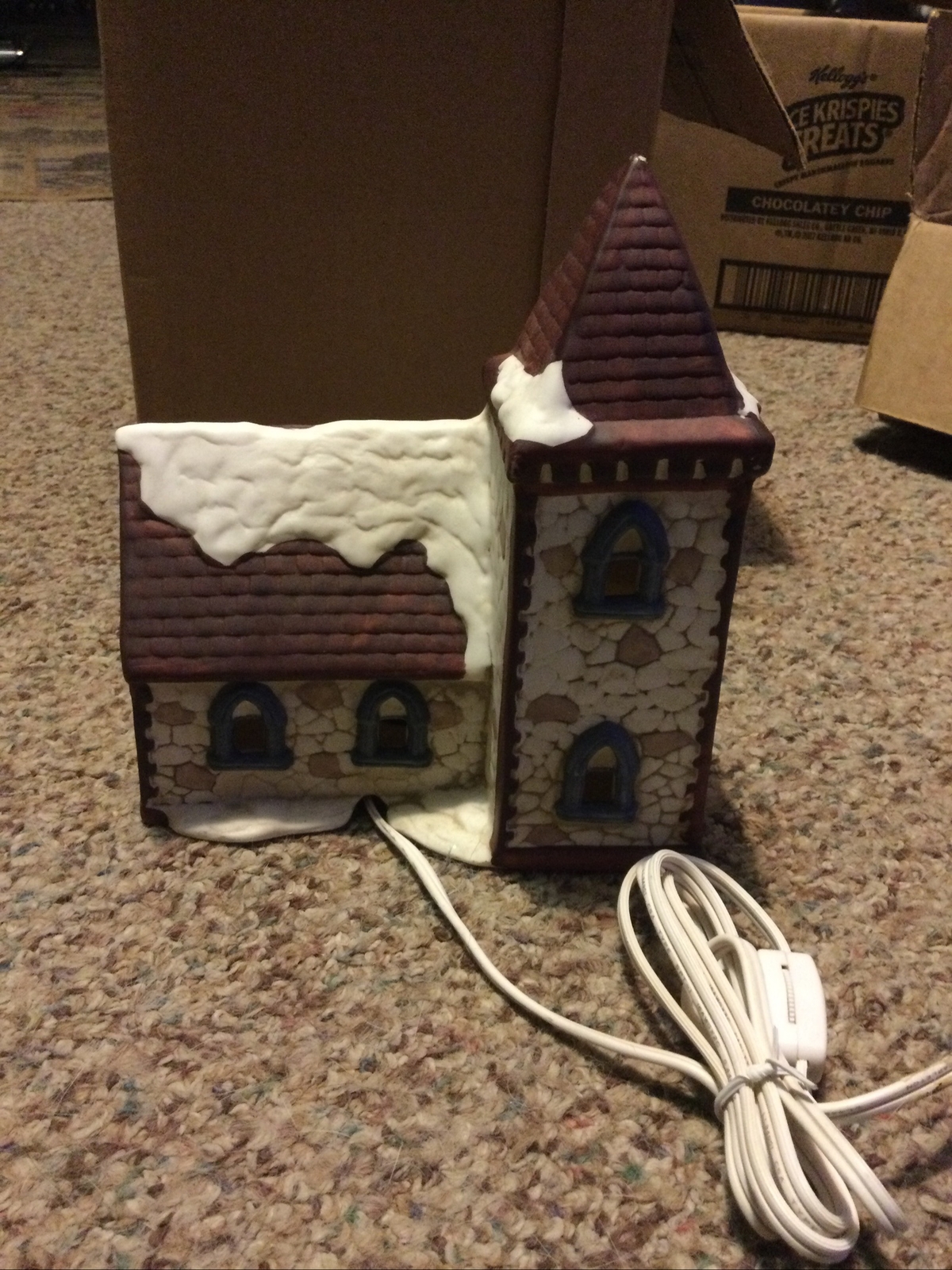 Christmas Valley Porcelin Buillding 1990