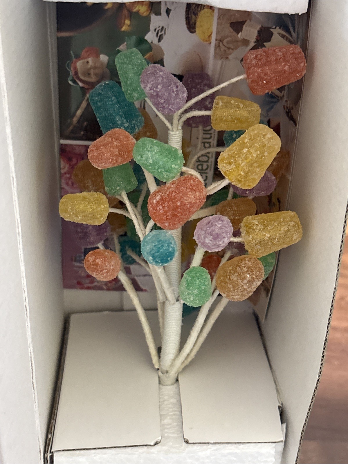 Department 56 Gumdrop Christmas Tree Non-Lit Village Accessory #56.52968 9″ Tall