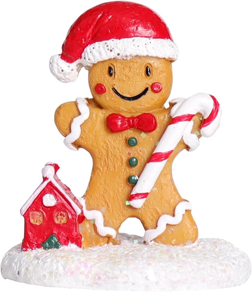 Christmas Village Decoration Gingerbread Ornament Xmas Decor Craft Supplies