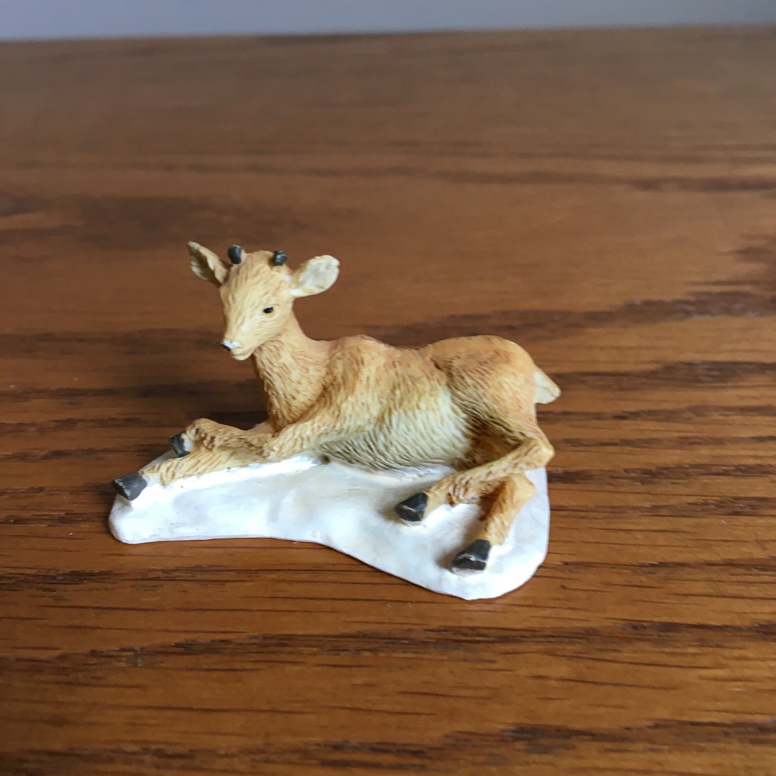 Lemax Deer Figurine Miniature Village Accessory Replacement Tan Resting Buck
