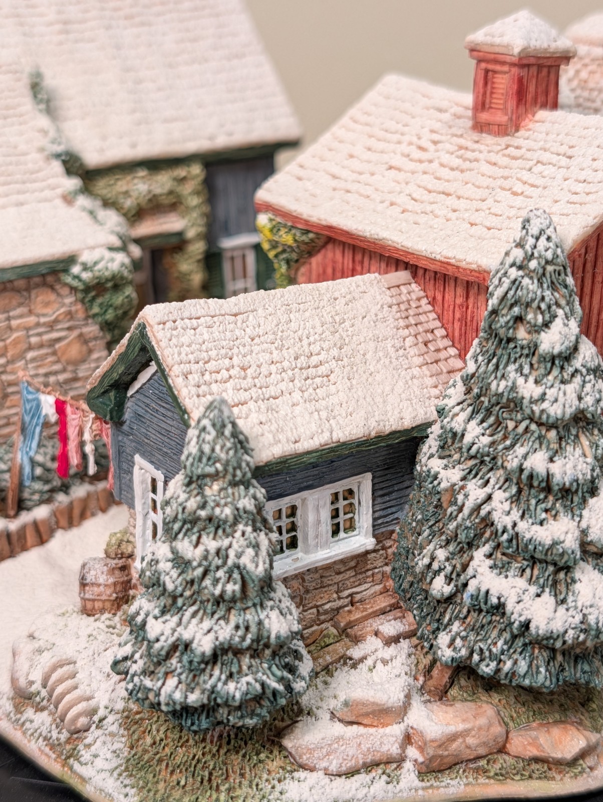 Lilliput Lane “Home For The Holidays” American Landmarks Ltd Ed #369/2596