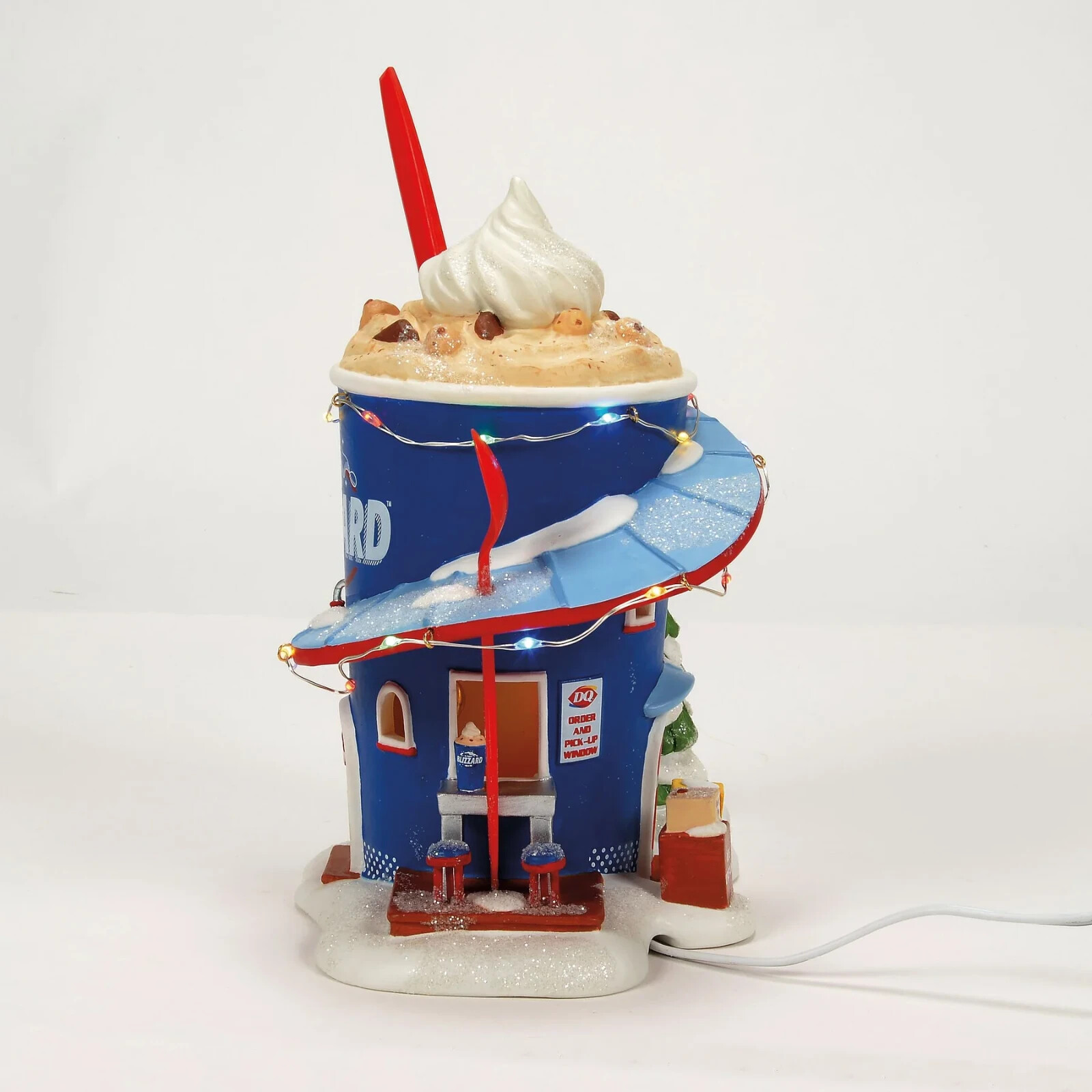 Dept 56 FORECASTING A BLIZZARD S/2 North Pole Village 6014532 BRAND NEW