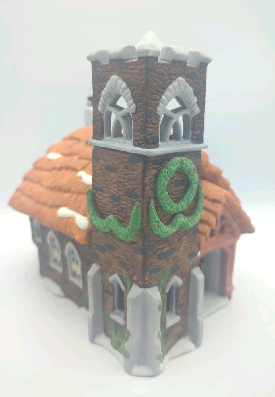 Dept 56 Ivy Glen Church Retired 1988 Dickens Christmas Village w/ Light & Carton