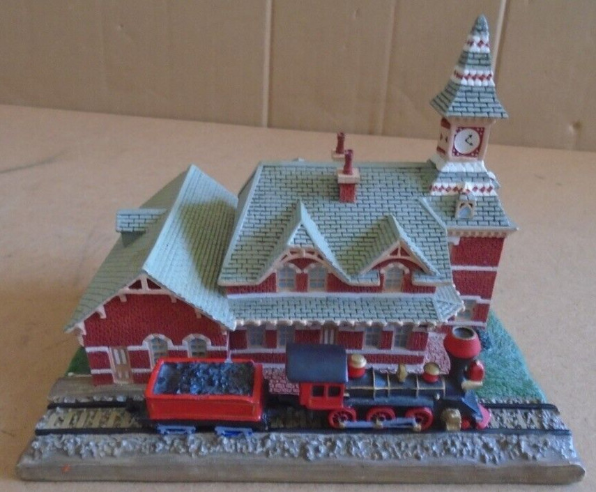Danbury Mint 1993 The Old Railroad Station Replica of Point of Rocks Maryland