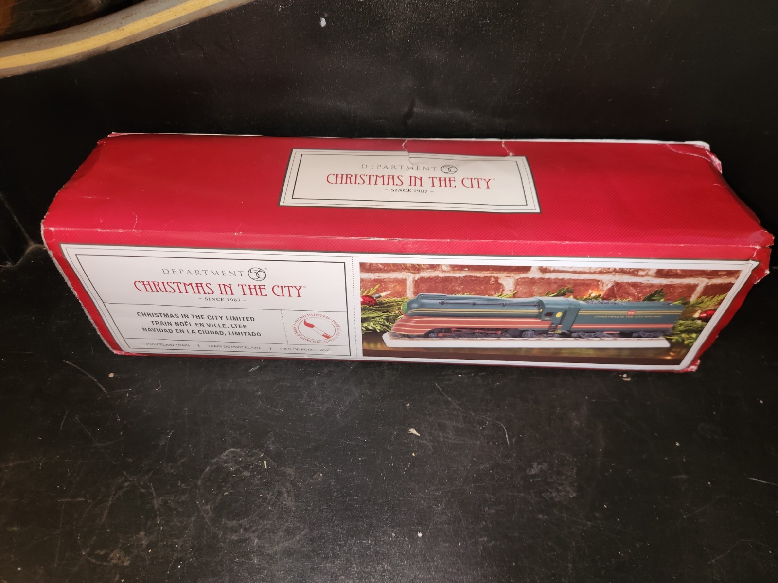 Dept 56 Christmas in the City Christmas in the Cities Limited Lit Train 6011380