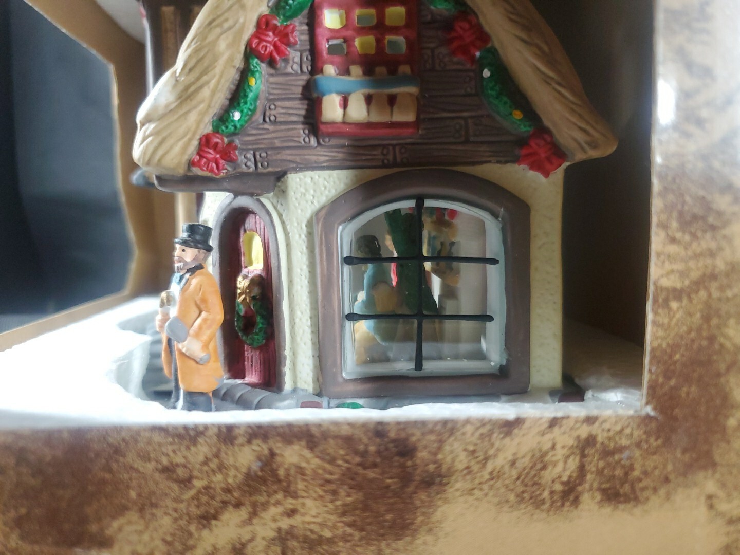 Lemax Enchanted Forest Glass Window House Mill Tavern New In Box See Photos ***
