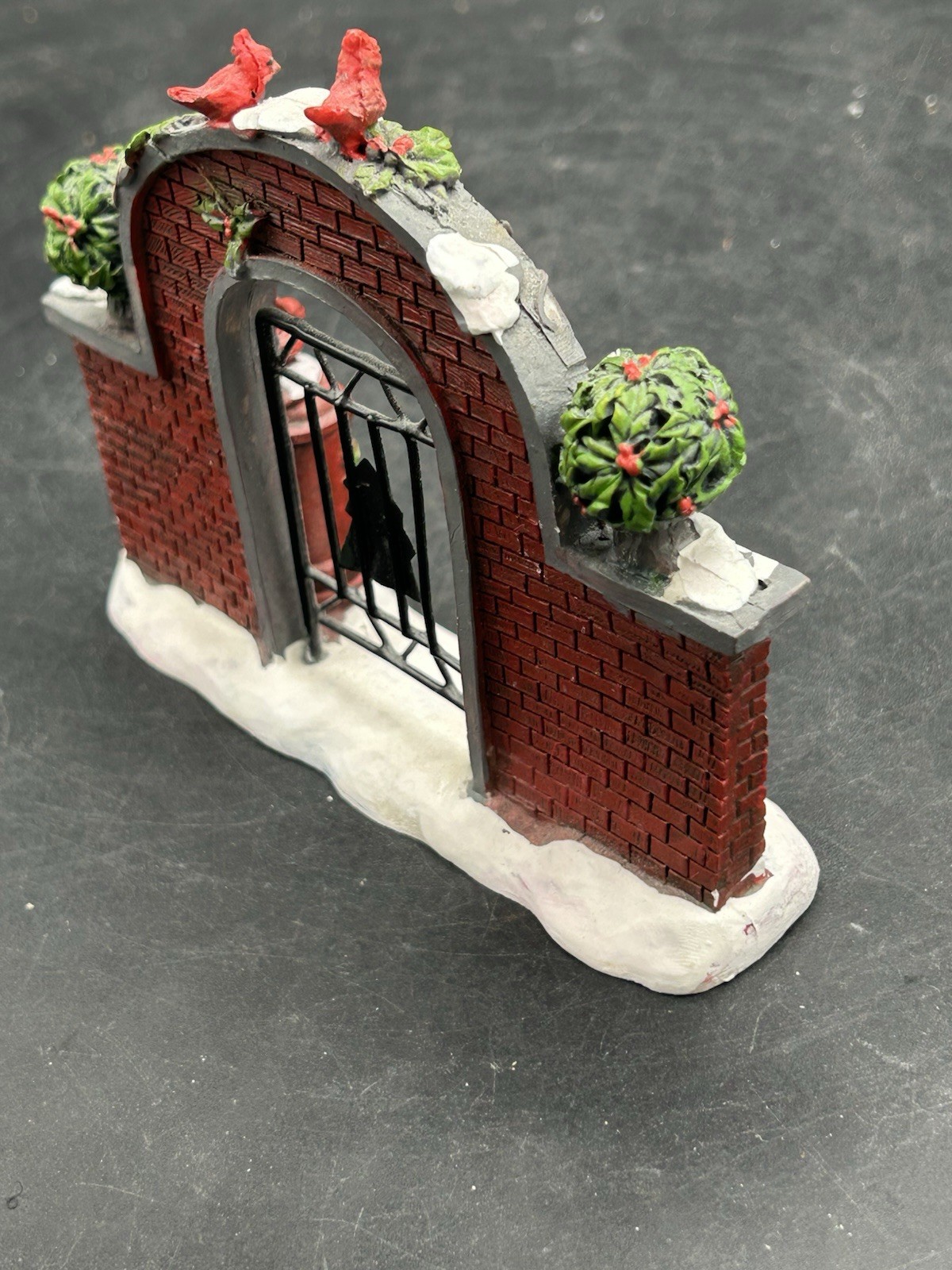 Holiday Inspirations Towne Series House Accessory Christmas Village Gate